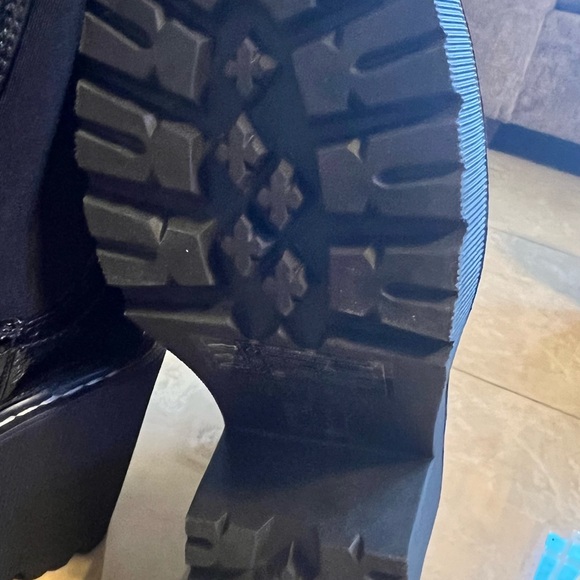 Platform Patent Chunky Heel Bootie - Picture 7 of 9